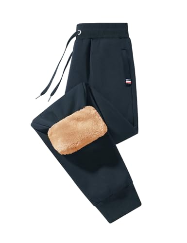 Pantalon polaire homme chaud vêtement de détente et marche active en hiver