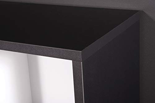 Germania Regal Linea | In Anthraizt und Weiß | 117 x 81 x 34 cm | 2250-110 - 2250-110 Germania Regal Linea | In Anthraizt und Weiß | 117 x 81 x 34 cm | 2250-110