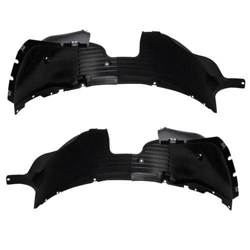 Image of TRQ Inner Fender Liner Set Compatible with 2018-2019 Hyundai Sonata HY1248179 HY1249179