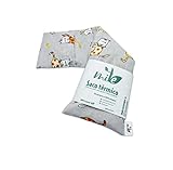Saco térmico de semillas y lavanda con funda (50cm x 16cm) (Gatito)