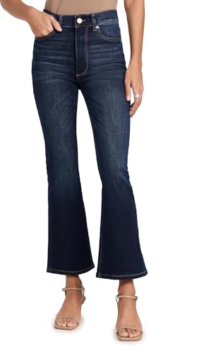DL1961 Women's Bridget Boot High-Rise Crop Jeans in Thunderbird
