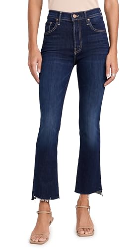 MOTHER Women's The Insider Crop Step Fray Jeans