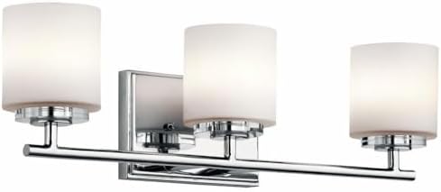 Miniatura 6 de Kichler 45502CH O Hara Bath 3-Light Halógeno, Cromo