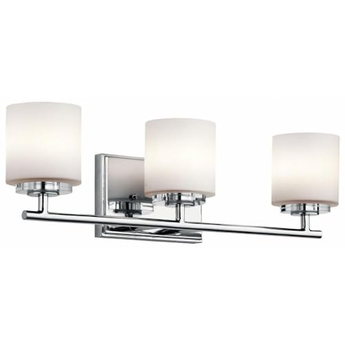 Kichler 45502CH O Hara Bath 3-Light Halogen, Chrome