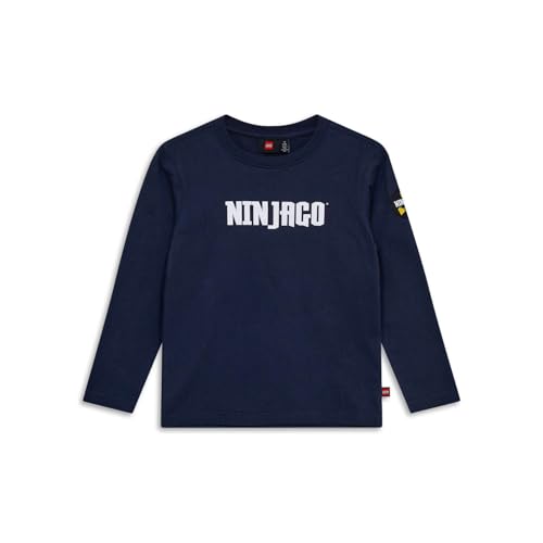 T-shirt l/s Kabooki Lwtano 614 bleu marine pour l'école et les loisirs