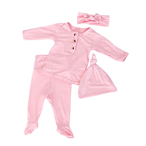 Image of Stroller Society Baby Outfit Set, Soft Baby Clothes, Neutral Newborn Clothes