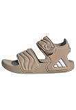 adidas Unisex Baby Adilette Sandal 2 Sandals Infants Sandal, trace khaki/ftwr white/trace khaki, 24 EU