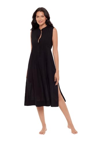 Robe de plage plissée unie pour femme une coupe raffinée aux finitions soignées