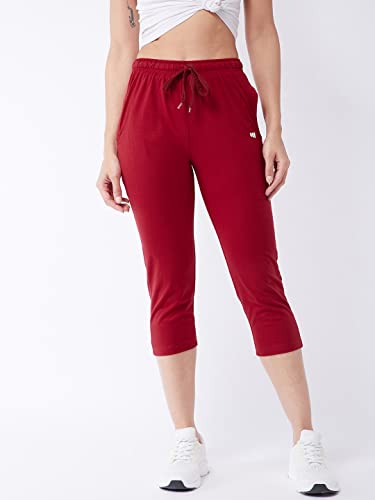 Image of Modeve Women Solid Cotton Blend Capri for summer|| Summer Wear