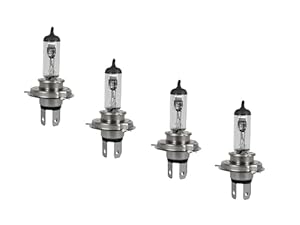 4x BISOMO H4 Halogenlampe 12V