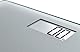 Soehnle Style Sense Compact 300 Personen Digitalwaage mit extragroßer Trittfläche, Waage mit gut lesbarer LCD-Anzeige, Personenwaage im extraflachen Design, Körperwaage aus Sicherheitsglas