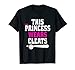 T-shirt humoristique avec inscription « This Princess Wears Cleats » pour fille T-Shirt
