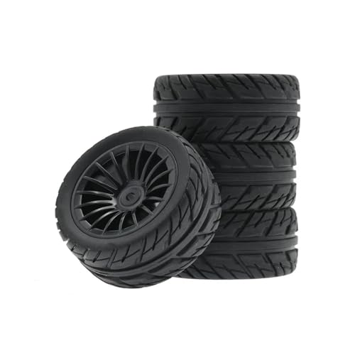 Pneus RC de rechange 50mm caoutchouc noir pour SG1603 SG1604 UDIRC UD1601 4pcs