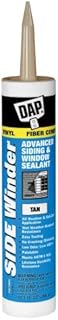 DAP 810 Winder Advanced Polymer Siding and Window Sealant, 10.1 Oz, Cartridge, Tan, Paste