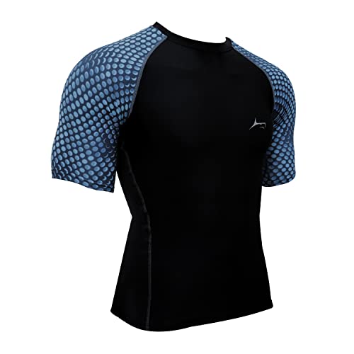 PROSHARX Premium Compression Tights Half Sleeves Dry Fit T-Shirts for High Performance in Gym