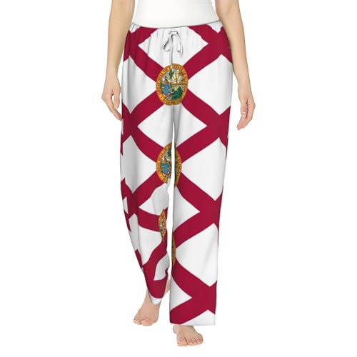Pantalon de pyjama Floride grande taille pour femme doux et extensible