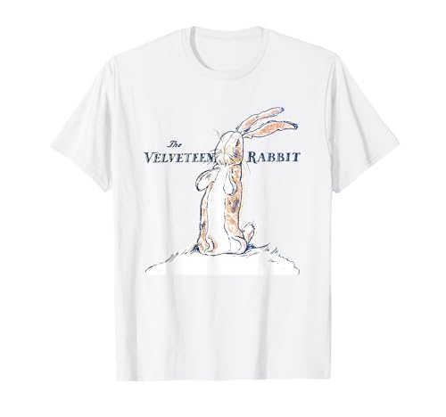 How Toys Become Real Stuffed Animal The Velveteen Rabbit T-Shirt, Small, White