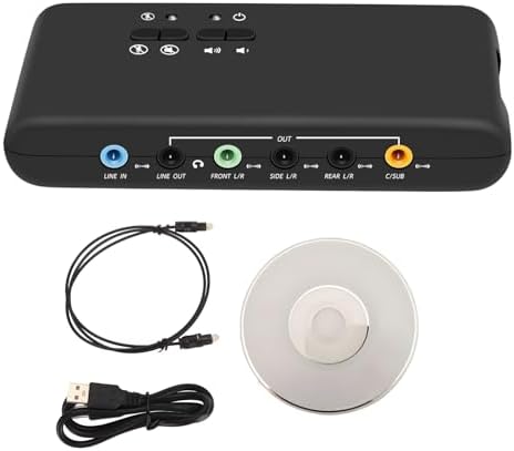 Scheda Audio USB Esterna Dolby 7.1 8-Canale Stereo Scheda Audio USB Esterna Dolby 7.1 8-Canale Stereo