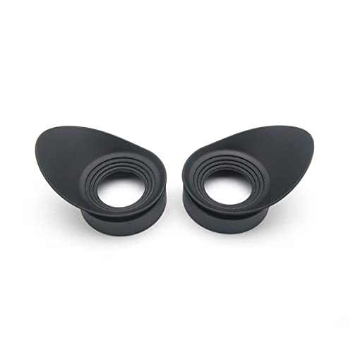 Microscope One Pair Binoculars Rubber Eye Cups Inner Diameter 40 Mm for Microscope Eyepiece