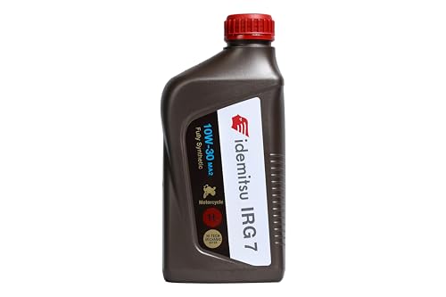 Image of Idemitsu IRG7 10W-30 MA2 Fully Synthetic Petrol Engine oil for Motorcycles /Bikes (1L)