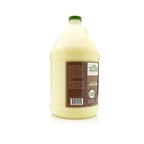 Green Groom Complete Coat Dog Conditioner, Gallon | All Natural Ingredients, Concentrated 32 To 1, Restore Moisture, Eliminates Static, Eases Mats And Tangles, Soap And Cruelty Free #TOP2