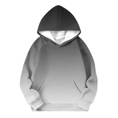 Cute Hoodies for Girls Trendy Preppy Hooded Sweatshirts Oversized Long Sleeve Shirts Gradient Clothes for Girls4