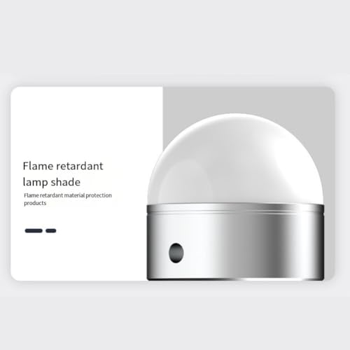 Moliuoly Luz indicadora LED semicircular de 30 mm, 12 V