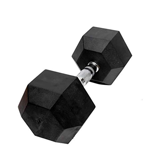 BOXPT Hex Dumbbell Black 27.5 kg (1 unit)