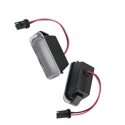 Lámpara de matrícula de luz blanca brillante para Ford Focus MK2 2 Uds