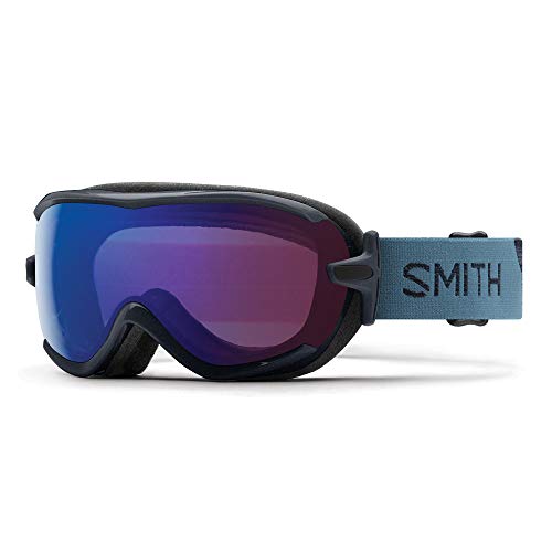 Vestibilità stretta per donna; compatibile con casco; elastico ultralargo siliconato; sistema di posizionamento con outrigger rotante; inclusa custodia in microfibra con tasca per lente di ricambio