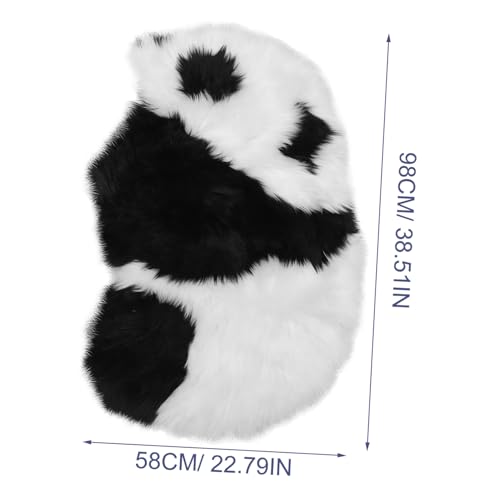 Tapis de sol panda protège-parquet pour chaise non pivotante - 4