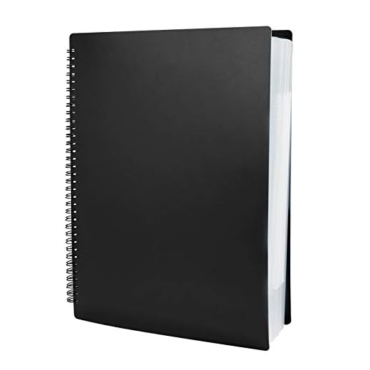 Irich Carpetas para partituras, Música Carpeta tamaño A4, Carpeta de archivos de música Carpetas de plástico con pestañas y 60 bolsillos (30 compartimentos, 32 * 24CM, Negro)