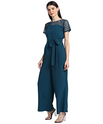 Image of SEREIN Women's Crepe Fit and Flare Maxi Casual Dress