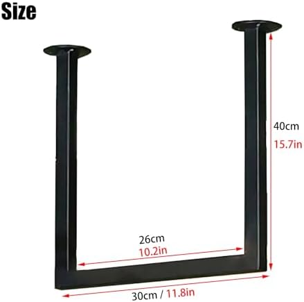 Heavy Duty Ceiling Mount Shelf Bracket - Metal Hanging Support for Sturdy Shelving, Includes Screws, Easy Installation, No Plank Needed, Perfect for Home & Office Storage