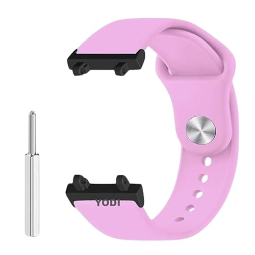 Image of YODI Strap Band Compatible with Amazfit T-Rex 2 Smartwatch Only Soft Silicone | Nylon | Chain | Leather Watch Straps with Installation Adjuster Tool For Amazfit TRex 2