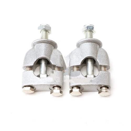 Rehausseurs de guidon moto 7/8 22mm pinces de montage en aluminium pour ajustement précis