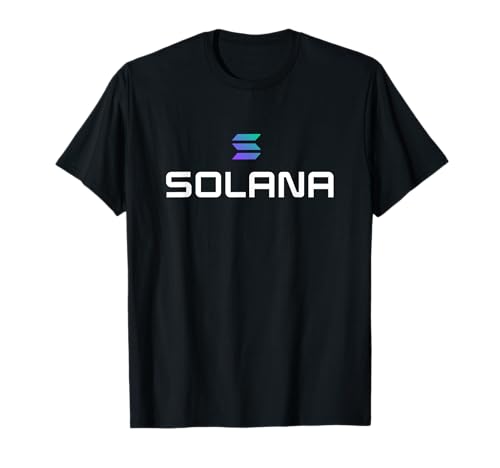 Abbigliamento Solana Crypto | Solana SOL Blockchain Coin Token Maglietta