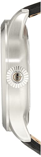 Gevril 43501-05 Men's Vaughan Swiss Automatic Watch, Genuine Italian Black Leather Strap2