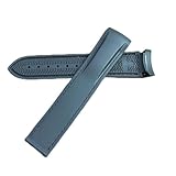 NLNKDTDPAK 20 mm 22 mm 19 mm 21 mm Silicone Watchstrap Fit for Hamilton Khaki Field Scuba Frogman Fit for Gear S3 Ajuste for Seiko5 Sumo 007 Herramienta de la banda de reloj(Black black,10mm)