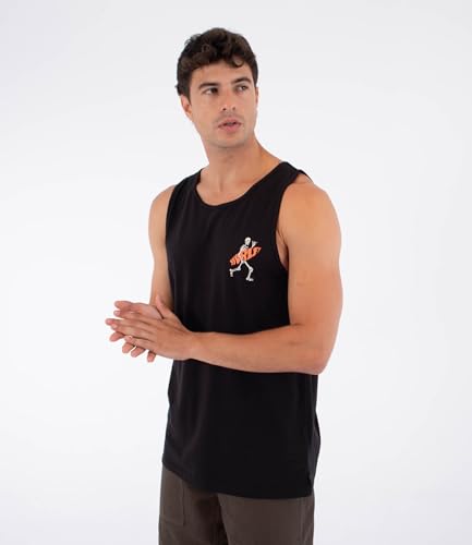 Hurley Tank Top Men débardeur sans manches coton été mode - 2