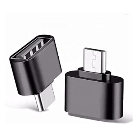 USB C to USB [2-Pack],Adapters for USB,USB C Charger Plug,USB Plug,USB C to USB A,Type C Plug Adaptor for OTG,Laptop,SD Card Reader,Headphones,Socket Wall Power Port,Apple iPhone Samsung Charger Cable Cover