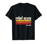 Rebel Scum Since 1977 Classic Retro T-Shirt