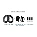 Voarmaks A20 Replacement Ear Pads Cushion- Compatible with Bose A20 Aviation Headset Includes Inner Ear Cup Foam Filter Inserts,3 Mic Cover Muff,Comfort Protein Leather,Memory Noise Isolation Foam