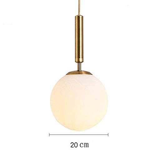 Lámpara de techo moderna para comedor en cristal y metal ajustable 8