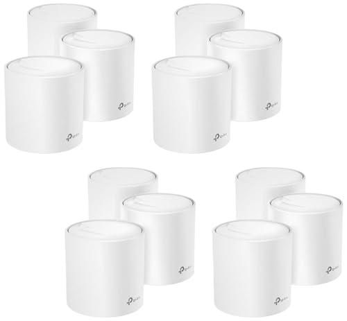 Image of TP-Link Deco WiFi 6 Mesh System(Deco X20) - Covers up to 5800 Sq.Ft,Replaces Wireless Routers and Extenders(,6 Ethernet Ports in Total,Supports Wired Ethernet Backhaul),(Pack of 12)