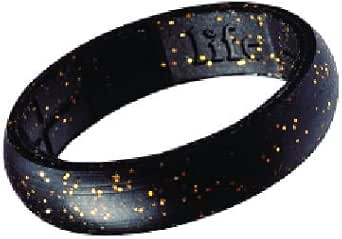 Amazon.com: Silicone/Rubber Wedding Ring/Band- Glitter : Clothing ...