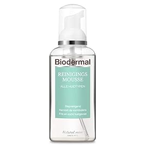 Biodermal Reinigingsmousse – Reinigt, verwijderd make-up en hydrateert diep zonder de huid uit te drogen – 150 ml