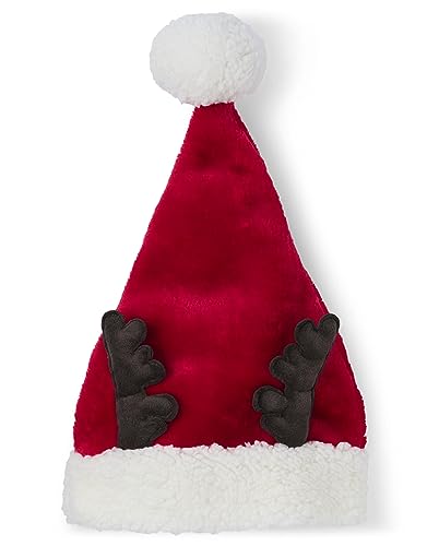 Gymboree unisex-child Faux Fur Santa Hat
