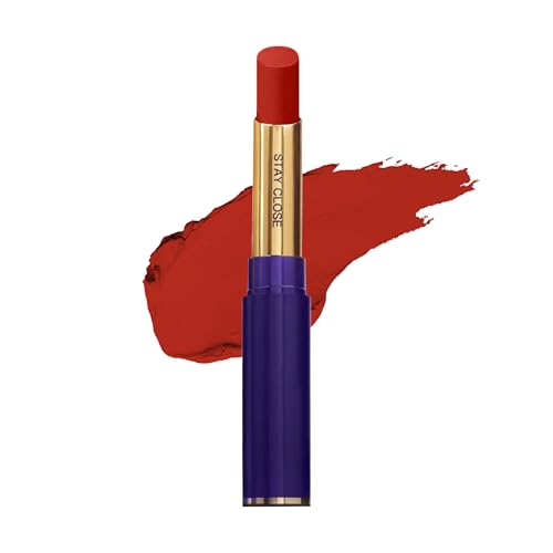 Image of Maliao Non-Transfer Waterproof Lipstick Color Stay | Long-Lasting & Smudge-Proof | Bold, Vibrant Color | Kiss-Proof & Transfer-Resistant | All-Day Wear | 609-Cinnabar, 4g