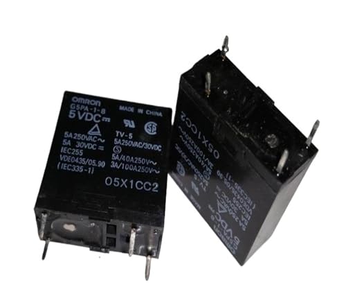 Relais G5PA-1 5VDC à 4 broches avec capacité de coupure stable de 5A